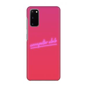 CaseCompany Vice Glow: Volledig geprint Samsung Galaxy S20 Hoesje