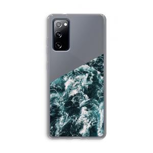 CaseCompany Zee golf: Samsung Galaxy S20 FE / S20 FE 5G Transparant Hoesje