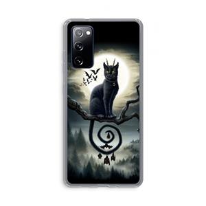 CaseCompany Moonlight Companions: Samsung Galaxy S20 FE / S20 FE 5G Transparant Hoesje