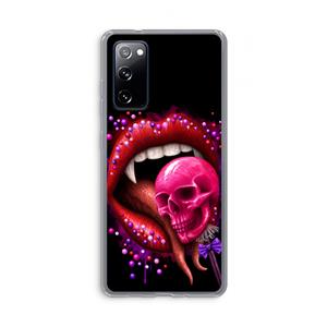CaseCompany Dodelijk zoet: Samsung Galaxy S20 FE / S20 FE 5G Transparant Hoesje