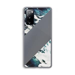 CaseCompany Golven: Samsung Galaxy S20 FE / S20 FE 5G Transparant Hoesje