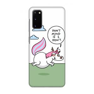 CaseCompany Unicorn: Volledig geprint Samsung Galaxy S20 Hoesje