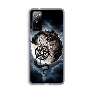 CaseCompany Volle maan: Samsung Galaxy S20 FE / S20 FE 5G Transparant Hoesje