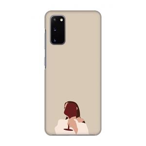 CaseCompany I drink wine: Volledig geprint Samsung Galaxy S20 Hoesje