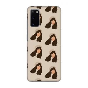 CaseCompany Bonjour mon amour: Volledig geprint Samsung Galaxy S20 Hoesje