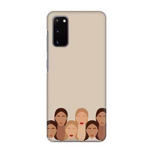 CaseCompany Girls girls girls: Volledig geprint Samsung Galaxy S20 Hoesje