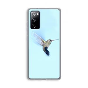 CaseCompany Kolibri: Samsung Galaxy S20 FE / S20 FE 5G Transparant Hoesje