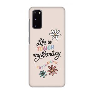 CaseCompany Tough Life: Volledig geprint Samsung Galaxy S20 Hoesje
