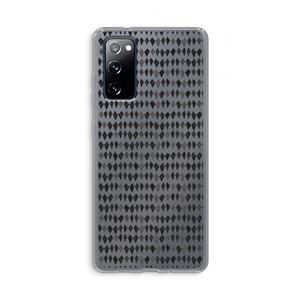 CaseCompany Crazy shapes: Samsung Galaxy S20 FE / S20 FE 5G Transparant Hoesje