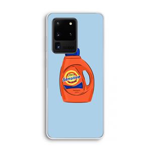 CaseCompany Ultra Sensitive: Samsung Galaxy S20 Ultra Transparant Hoesje