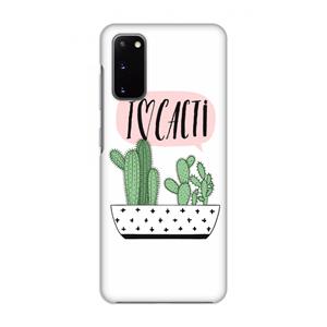 CaseCompany I love cacti: Volledig geprint Samsung Galaxy S20 Hoesje
