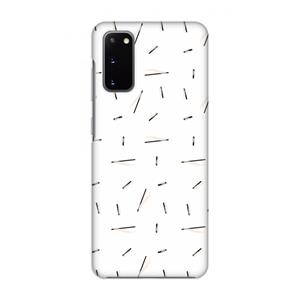 CaseCompany Hipster stripes: Volledig geprint Samsung Galaxy S20 Hoesje