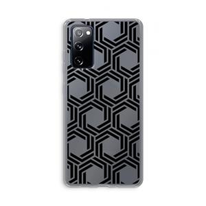 CaseCompany Geometrisch patroon: Samsung Galaxy S20 FE / S20 FE 5G Transparant Hoesje