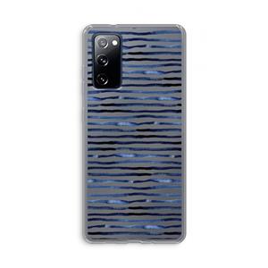 CaseCompany Verrassende lijnen: Samsung Galaxy S20 FE / S20 FE 5G Transparant Hoesje