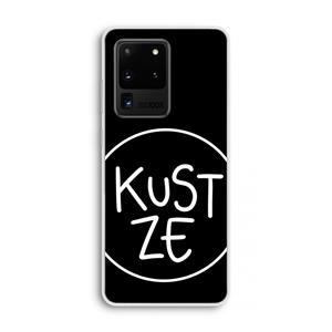 CaseCompany KUST ZE: Samsung Galaxy S20 Ultra Transparant Hoesje
