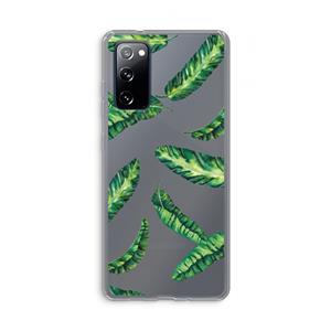 CaseCompany Lange bladeren: Samsung Galaxy S20 FE / S20 FE 5G Transparant Hoesje