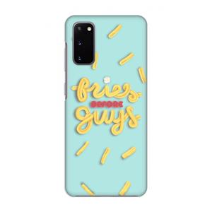 CaseCompany Always fries: Volledig geprint Samsung Galaxy S20 Hoesje