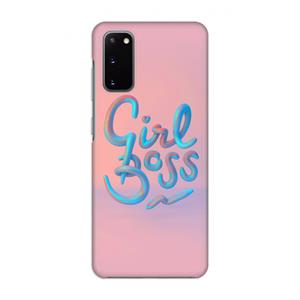 CaseCompany Girl boss: Volledig geprint Samsung Galaxy S20 Hoesje