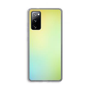 CaseCompany Minty mist pastel: Samsung Galaxy S20 FE / S20 FE 5G Transparant Hoesje