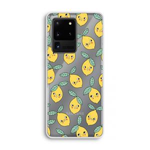 CaseCompany Citroenen: Samsung Galaxy S20 Ultra Transparant Hoesje