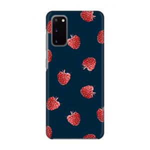 CaseCompany Framboosjes: Volledig geprint Samsung Galaxy S20 Hoesje