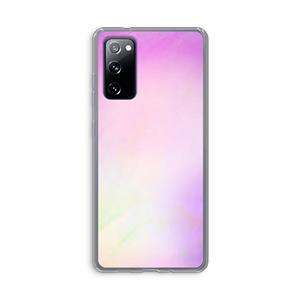 CaseCompany Flow mist pastel: Samsung Galaxy S20 FE / S20 FE 5G Transparant Hoesje