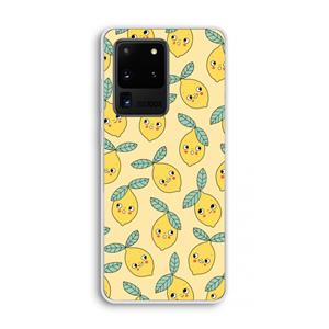 CaseCompany Citroenen: Samsung Galaxy S20 Ultra Transparant Hoesje
