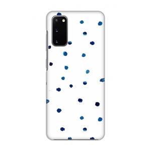 CaseCompany Blauwe stippen: Volledig geprint Samsung Galaxy S20 Hoesje