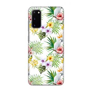 CaseCompany Gele kuif: Volledig geprint Samsung Galaxy S20 Hoesje
