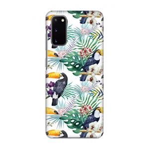 CaseCompany Tukans: Volledig geprint Samsung Galaxy S20 Hoesje
