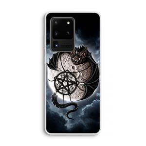 CaseCompany Volle maan: Samsung Galaxy S20 Ultra Transparant Hoesje