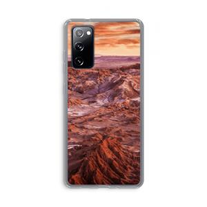 CaseCompany Mars: Samsung Galaxy S20 FE / S20 FE 5G Transparant Hoesje