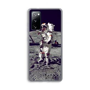 CaseCompany Spaceman: Samsung Galaxy S20 FE / S20 FE 5G Transparant Hoesje