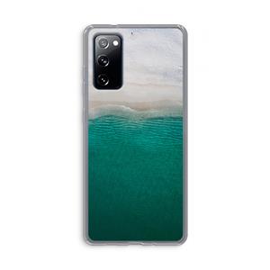 CaseCompany Stranded: Samsung Galaxy S20 FE / S20 FE 5G Transparant Hoesje