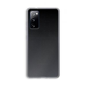CaseCompany Musketon Halftone: Samsung Galaxy S20 FE / S20 FE 5G Transparant Hoesje