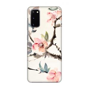 CaseCompany Japanse bloemen: Volledig geprint Samsung Galaxy S20 Hoesje