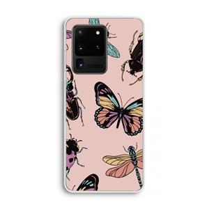 CaseCompany Tiny Bugs: Samsung Galaxy S20 Ultra Transparant Hoesje