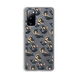CaseCompany Zeemeermin: Samsung Galaxy S20 FE / S20 FE 5G Transparant Hoesje