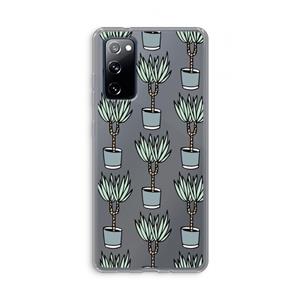 CaseCompany Boompje: Samsung Galaxy S20 FE / S20 FE 5G Transparant Hoesje