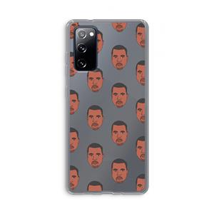 CaseCompany Kanye Call Me℃: Samsung Galaxy S20 FE / S20 FE 5G Transparant Hoesje