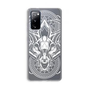 CaseCompany Oh Deer: Samsung Galaxy S20 FE / S20 FE 5G Transparant Hoesje