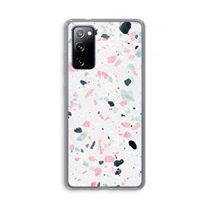 CaseCompany Terrazzo N°3: Samsung Galaxy S20 FE / S20 FE 5G Transparant Hoesje