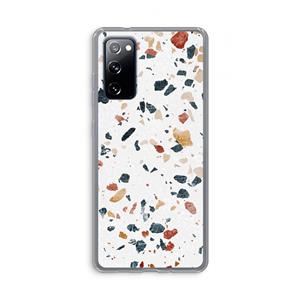 CaseCompany Terrazzo N°4: Samsung Galaxy S20 FE / S20 FE 5G Transparant Hoesje