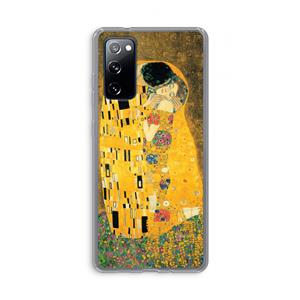 CaseCompany Der Kuss: Samsung Galaxy S20 FE / S20 FE 5G Transparant Hoesje