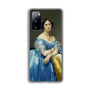 CaseCompany Eleonore: Samsung Galaxy S20 FE / S20 FE 5G Transparant Hoesje