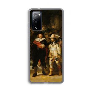 CaseCompany De Nachtwacht: Samsung Galaxy S20 FE / S20 FE 5G Transparant Hoesje