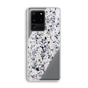 CaseCompany Gespikkelde marmer: Samsung Galaxy S20 Ultra Transparant Hoesje