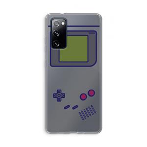 CaseCompany Game On: Samsung Galaxy S20 FE / S20 FE 5G Transparant Hoesje