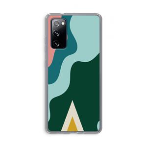CaseCompany Noor B: Samsung Galaxy S20 FE / S20 FE 5G Transparant Hoesje