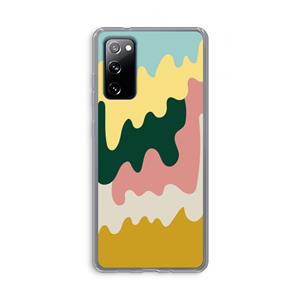 CaseCompany Baar B: Samsung Galaxy S20 FE / S20 FE 5G Transparant Hoesje